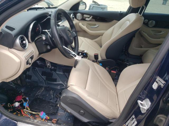  MERCEDES-BENZ C-CLASS 2015 Granatowy