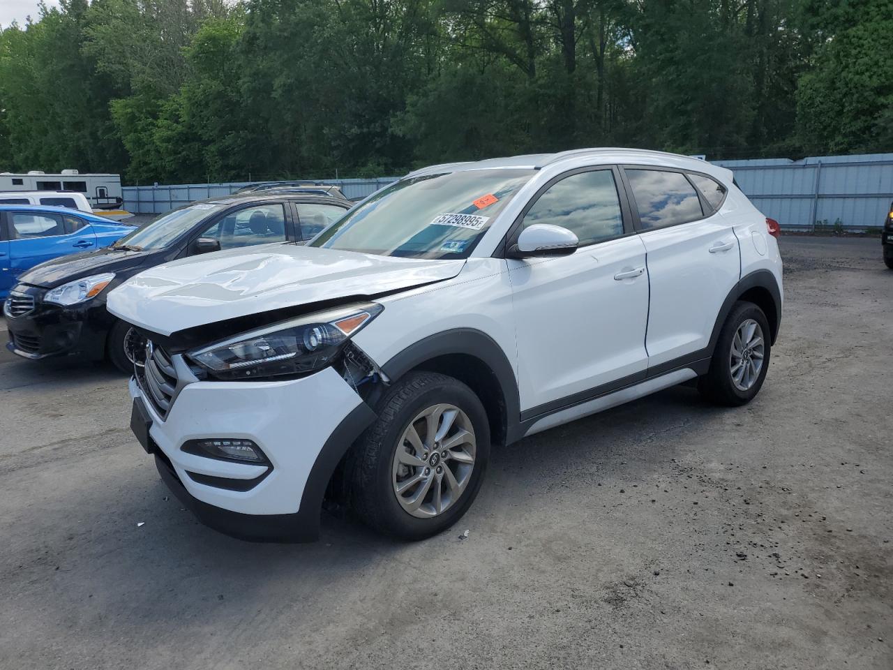 2017 Hyundai Tucson Limited للبيع في Glassboro، NJ - Front End