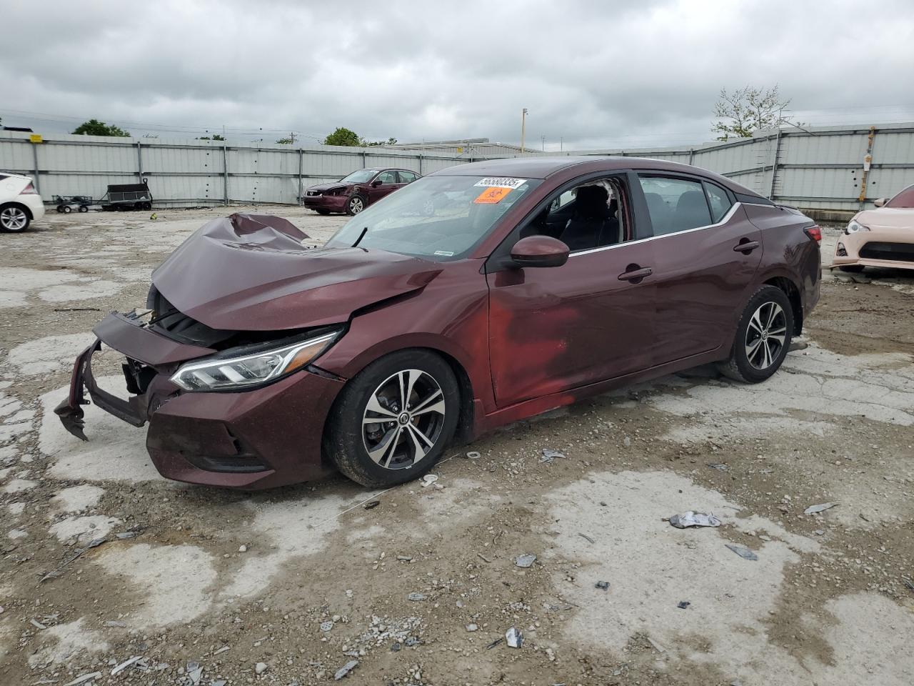 2021 Nissan Sentra Sv for Sale in Walton, KY - Front End