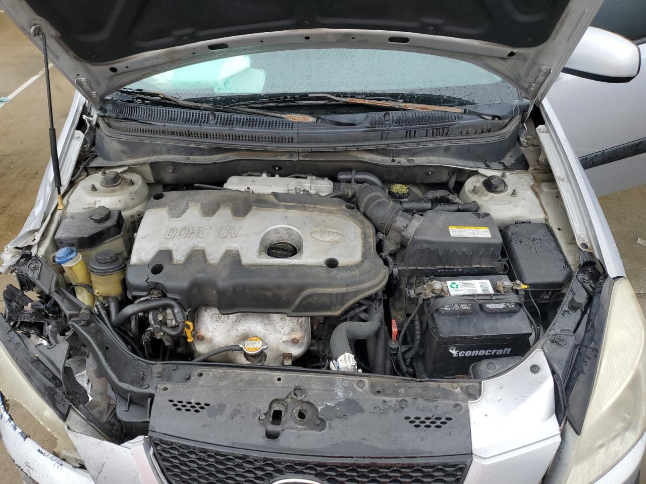 2006 Kia Rio VIN: KNADE123466101514 Lot: 57590235