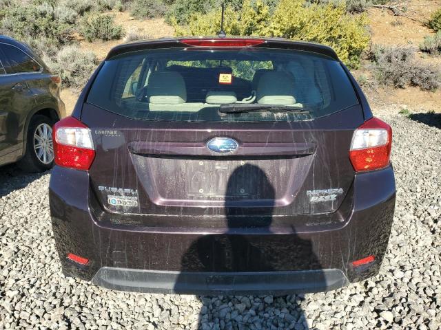  SUBARU IMPREZA 2012 Бордовый