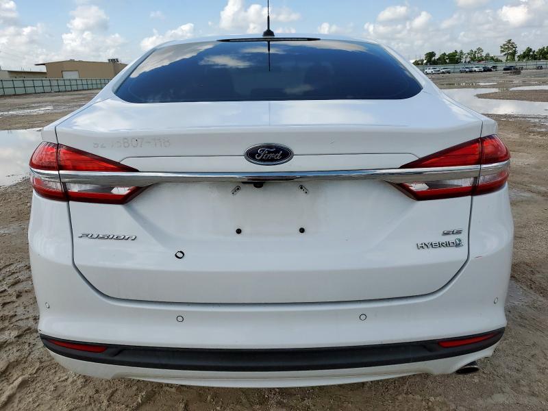  FORD FUSION 2018 Белый