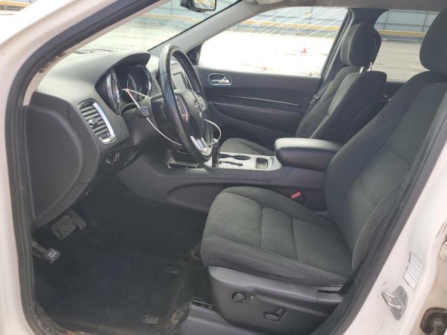  DODGE DURANGO 2012 White