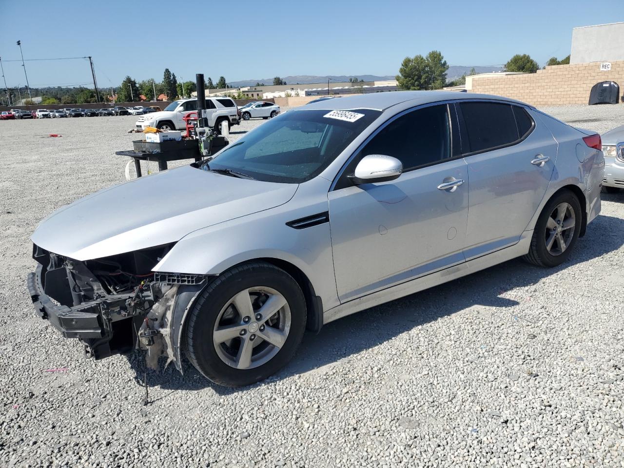 2015 Kia Optima Lx იყიდება Mentone-ში, CA - Front End