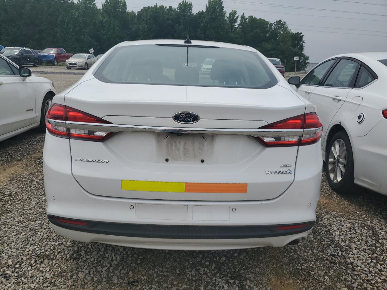 2018 Ford Fusion Se Hybrid VIN: 3FA6P0LUXJR278741 Lot: 54031555