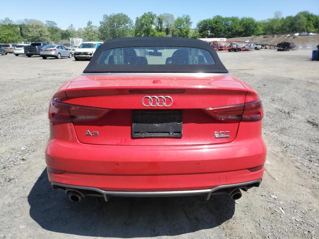  AUDI A3 2018 Czerwony