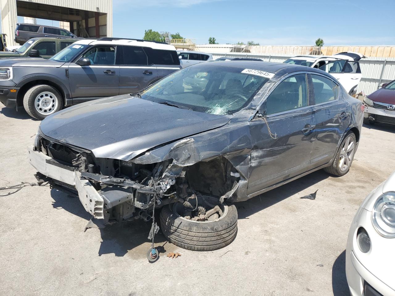 2014 Acura Ilx 20 Tech zu verkaufen in Kansas City, KS - Front End
