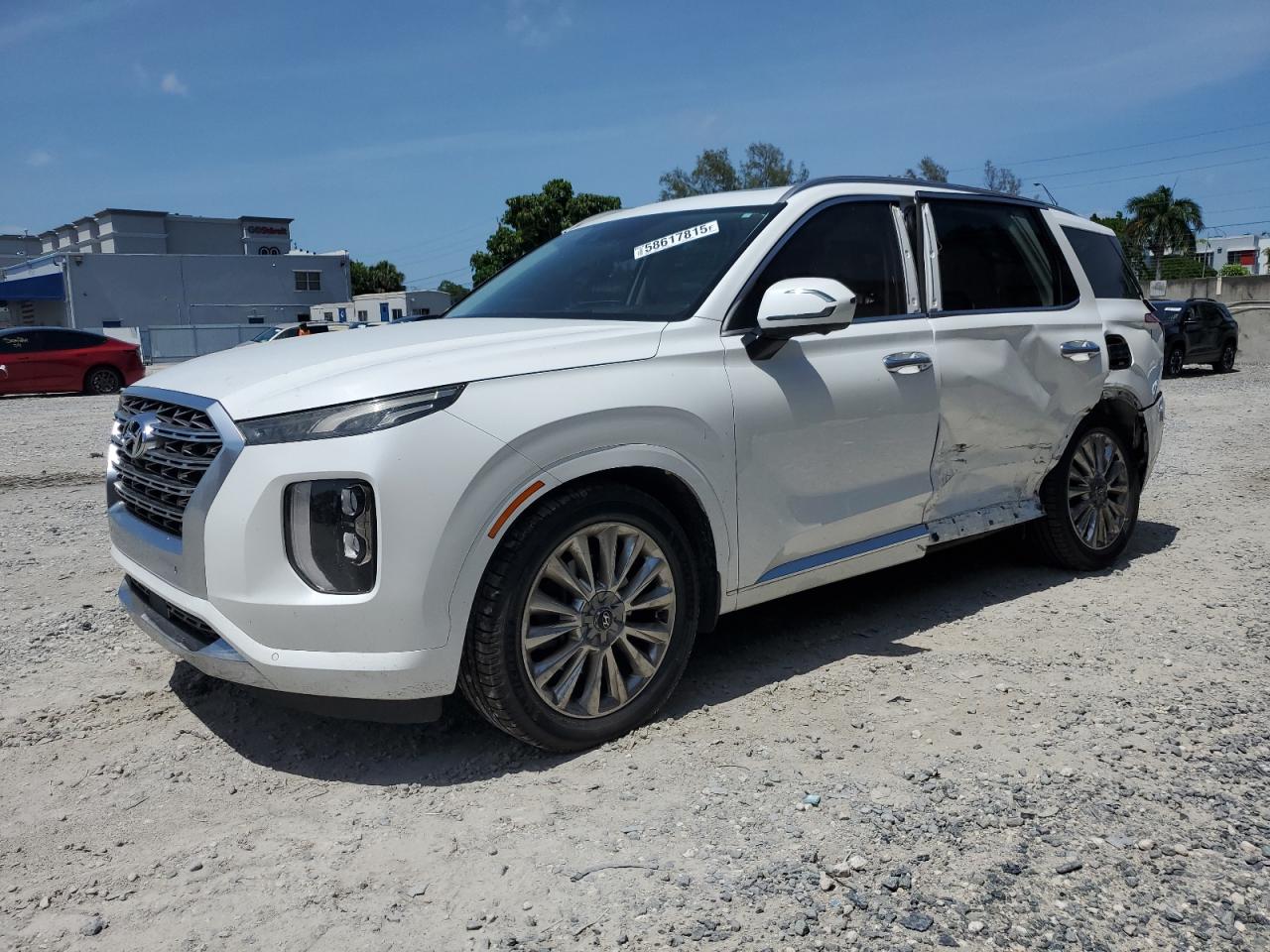 2020 Hyundai Palisade Limited en Venta en Opa Locka, FL - Undercarriage