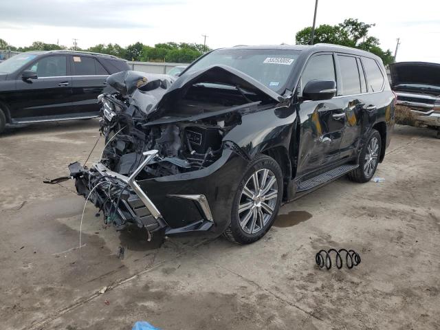  LEXUS LX570 2017 Чорний