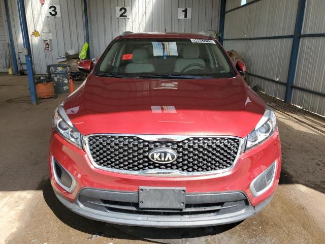  KIA SORENTO 2016 Czerwony