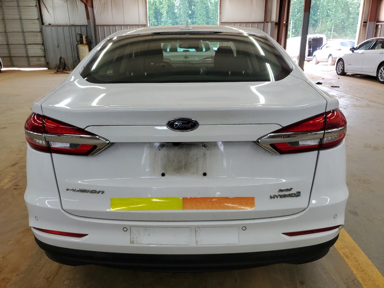 2019 Ford Fusion Se VIN: 3FA6P0LU5KR124777 Lot: 54038475