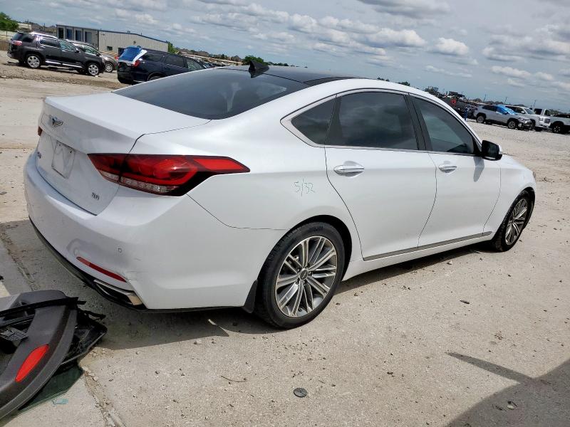  GENESIS G80 2018 Білий