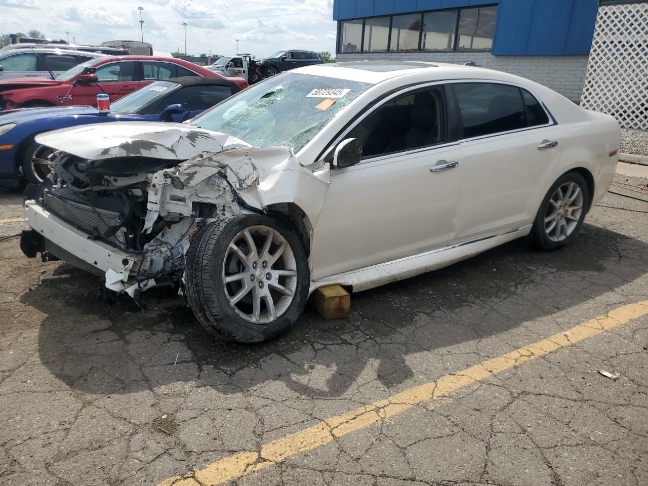 2012 Chevrolet Malibu Ltz იყიდება Woodhaven-ში, MI - Front End