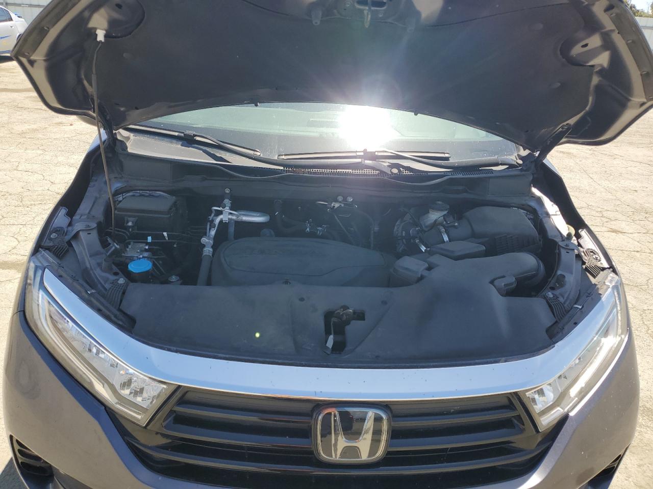 2022 Honda Odyssey Exl VIN: 5FNRL6H70NB064227 Lot: 55691855