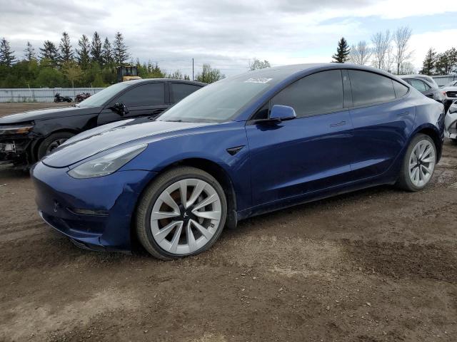 2022 TESLA MODEL 3  for sale at Copart ON - TORONTO