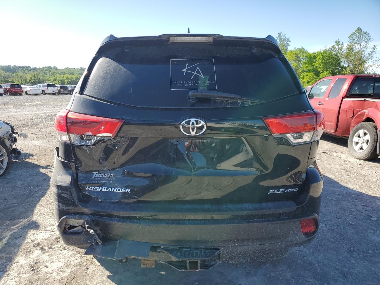 2019 Toyota Highlander Se VIN: 5TDJZRFH6KS611758 Lot: 57157545