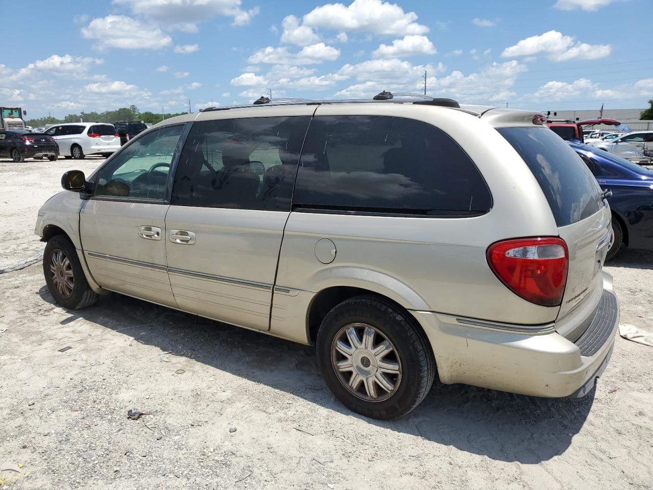 2005 Chrysler Town & Country Limited gold null gas 2C8GP64L15R447546 photo #3