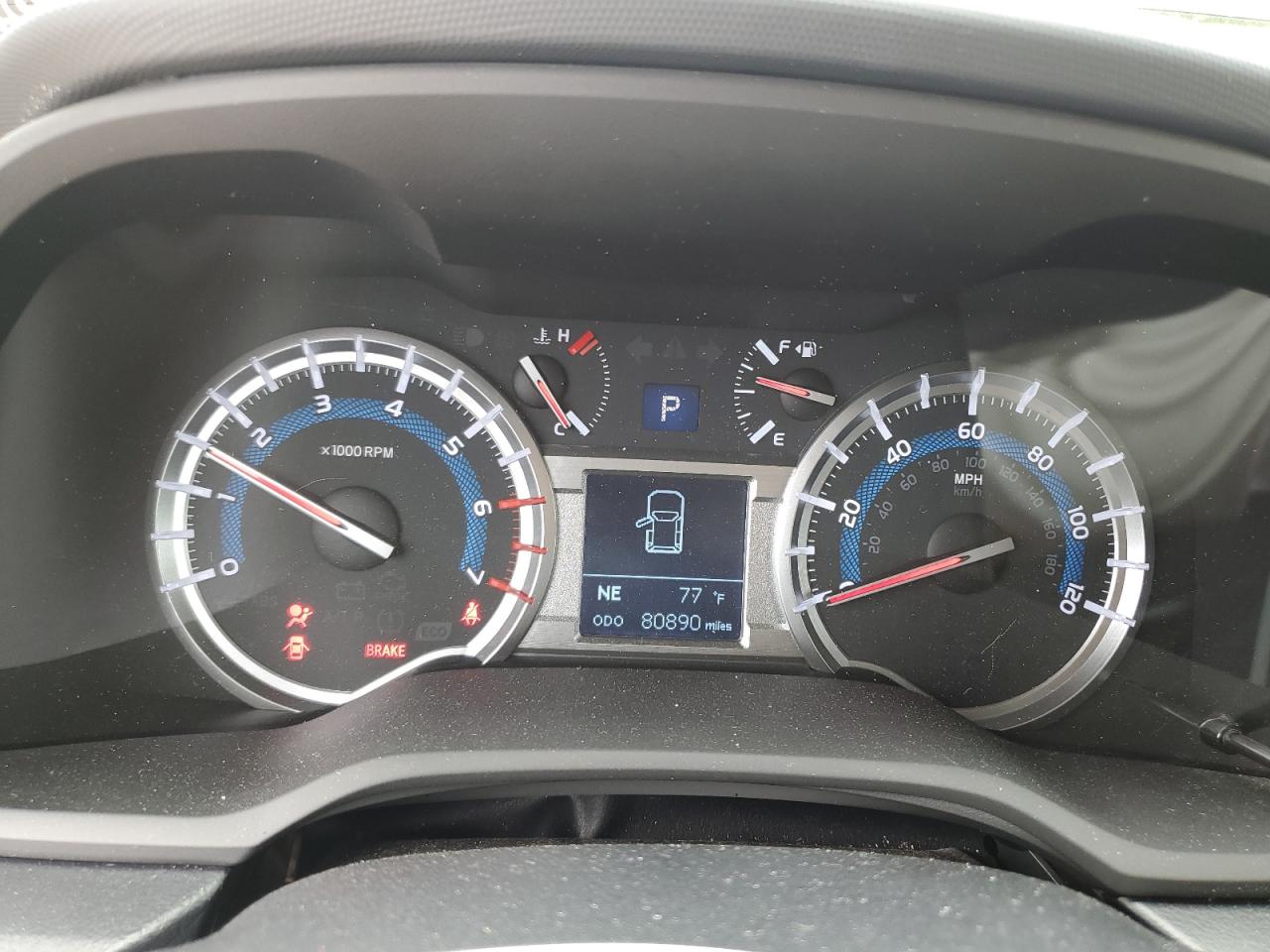 2019 Toyota 4Runner Sr5 VIN: JTEZU5JR1K5206306 Lot: 55649785