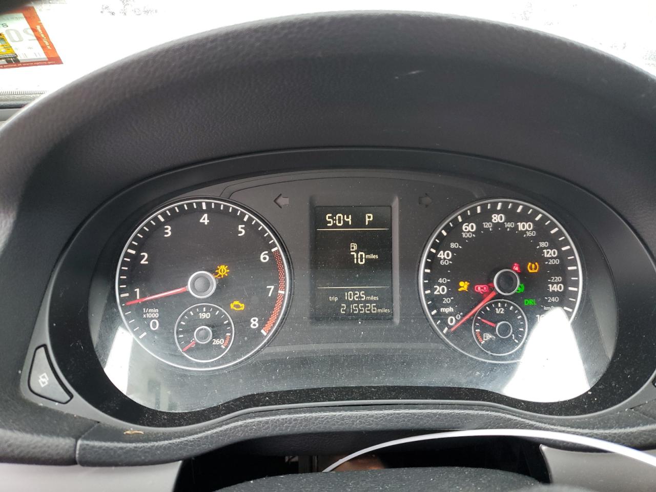 2012 Volkswagen Passat S VIN: 1VWAP7A3XCC005160 Lot: 58520885