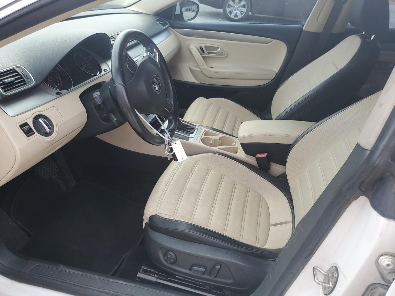 2012 Volkswagen Cc Sport VIN: WVWMN7AN8CE544159 Lot: 55943275