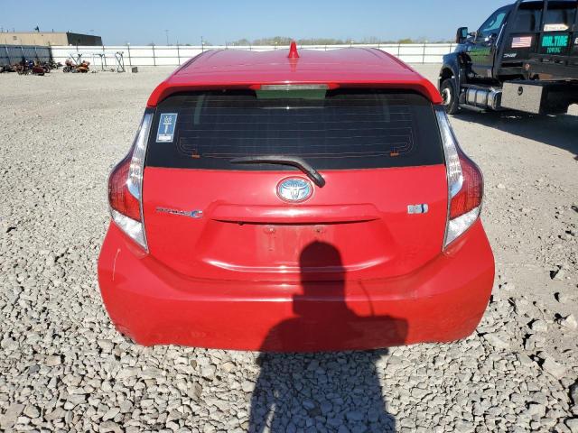  TOYOTA PRIUS 2015 Червоний