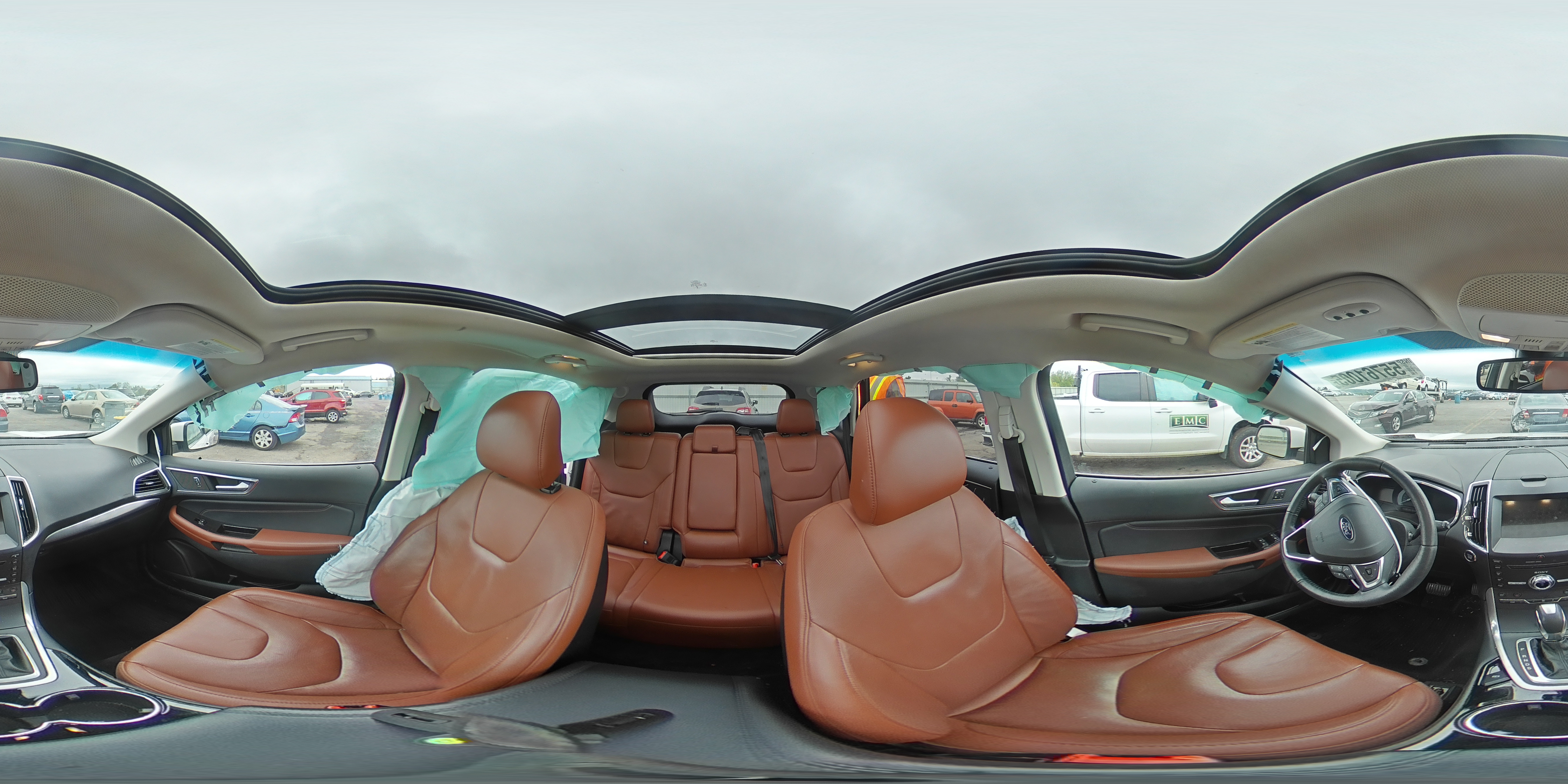 2018 Ford Edge Titanium VIN: 2FMPK4K96JBC34599 Lot: 55761005