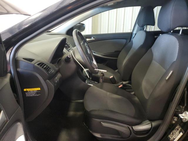  HYUNDAI ACCENT 2012 Черный