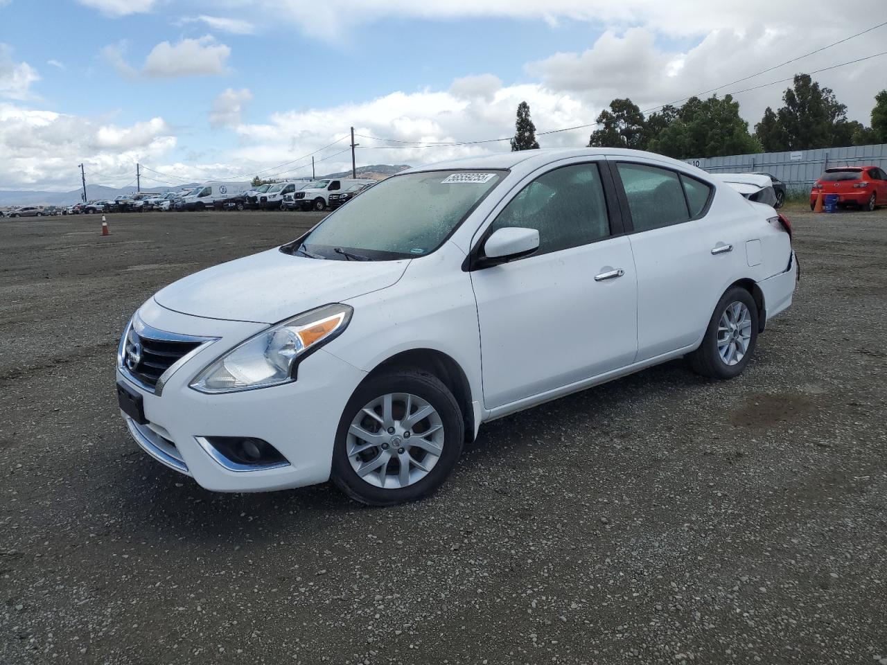 2017 Nissan Versa S продається в American Canyon, CA - Rear End