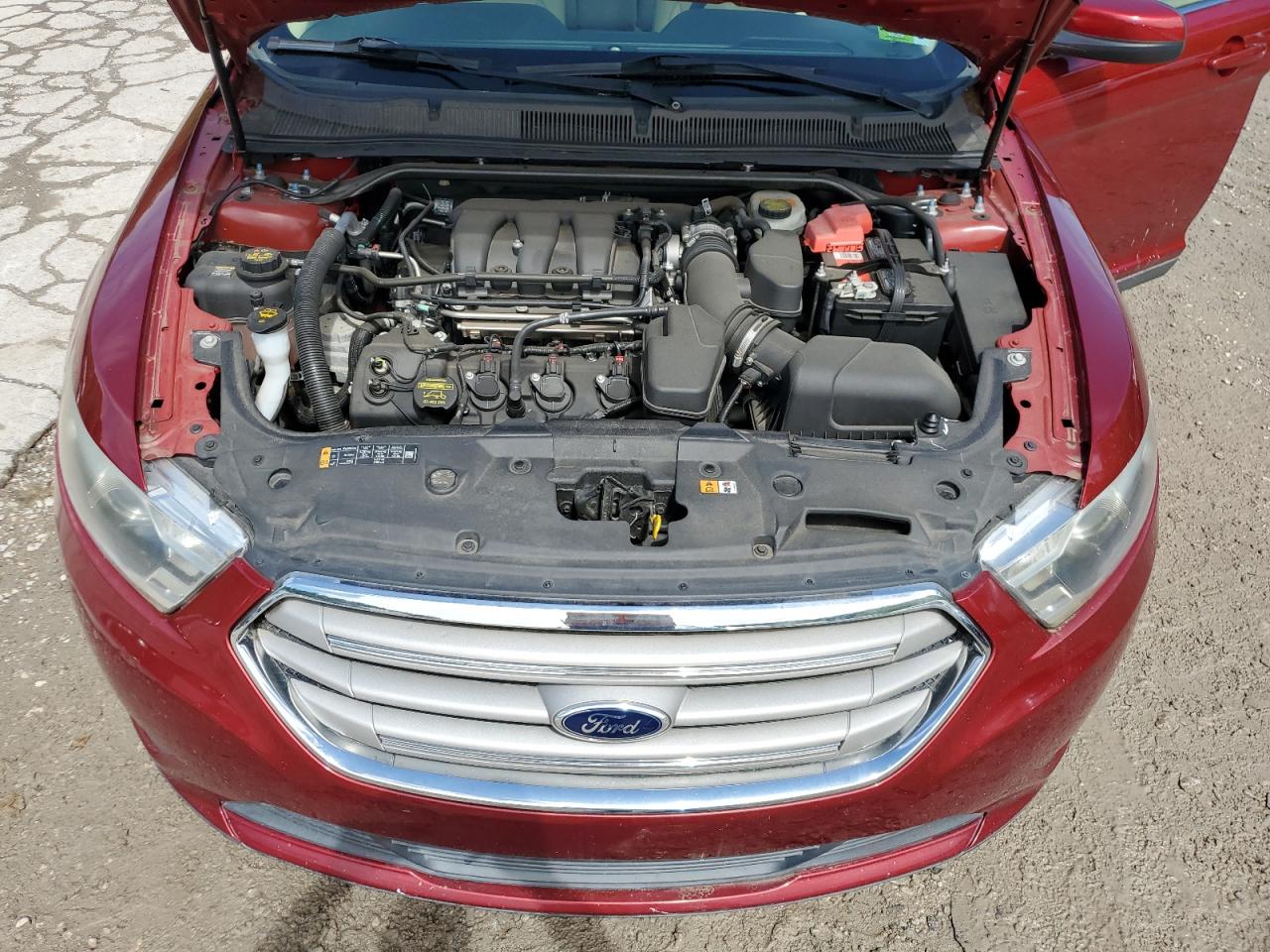 2014 Ford Taurus Sel VIN: 1FAHP2E82EG117110 Lot: 55986095