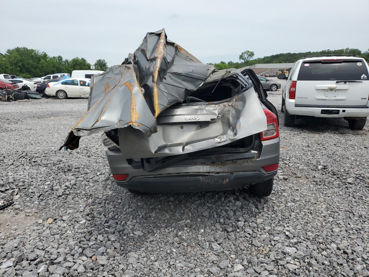 2012 Jeep Compass Sport VIN: 1C4NJCBA1CD604955 Lot: 58698955