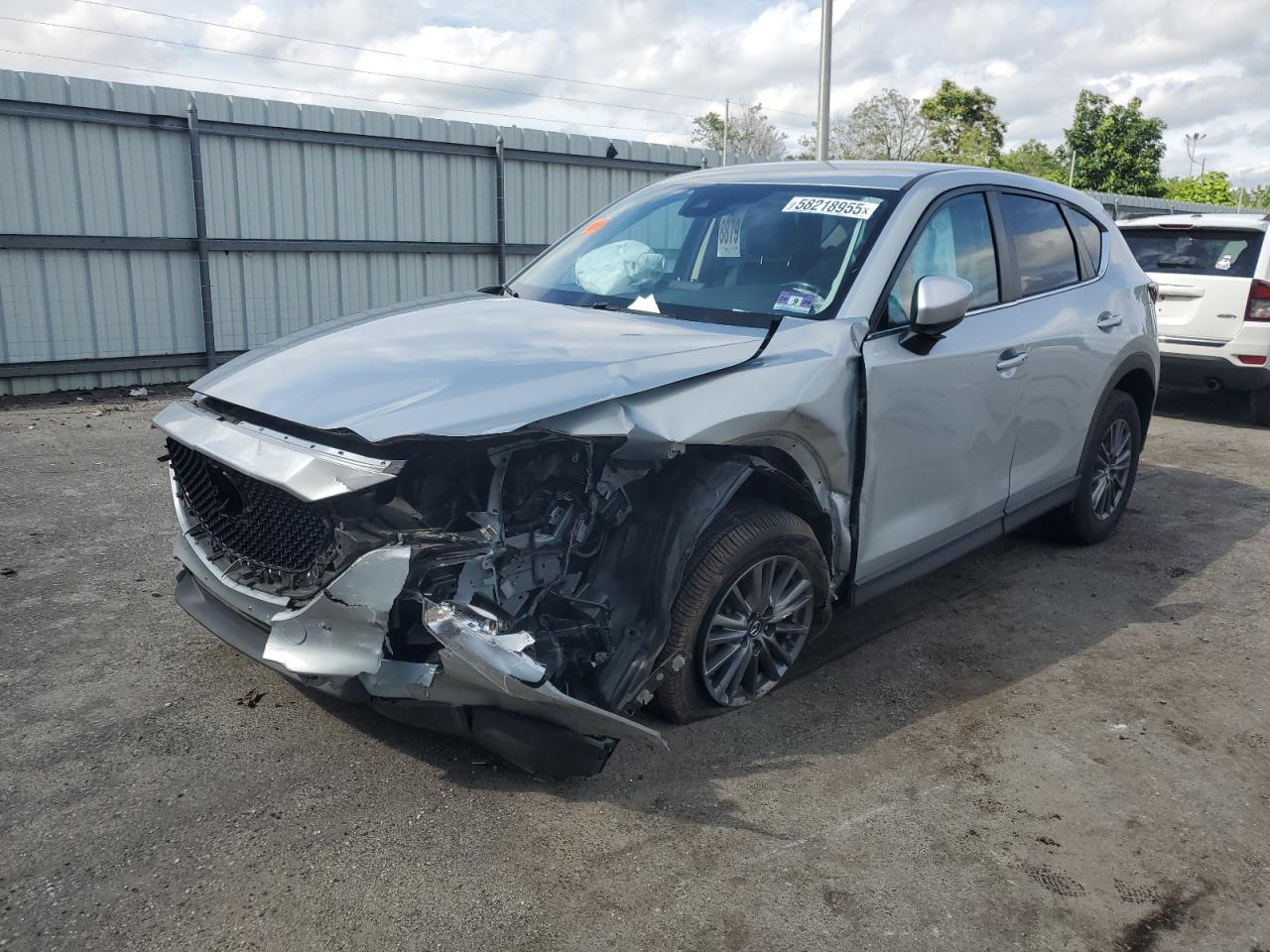 2017 Mazda Cx-5 Touring продається в Glassboro, NJ - Front End