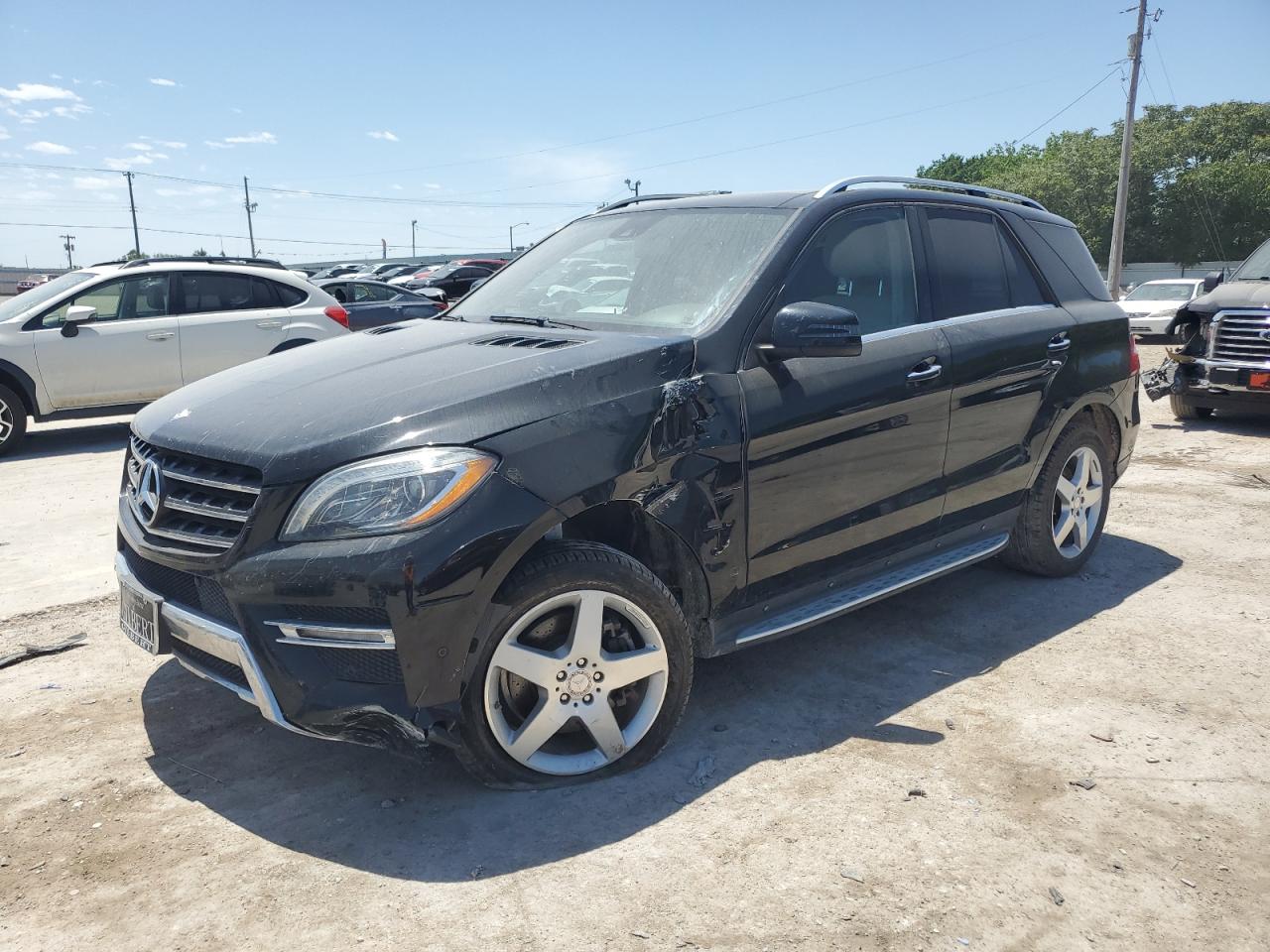 2014 Mercedes-Benz Ml 350 4Matic black null gas 4JGDA5HB4EA374318 photo #1