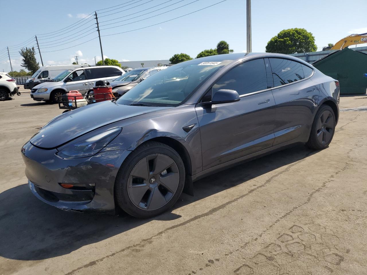 2023 Tesla Model 3 للبيع في Miami، FL - Side
