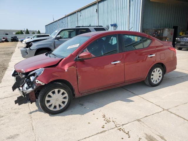  NISSAN VERSA 2019 Червоний