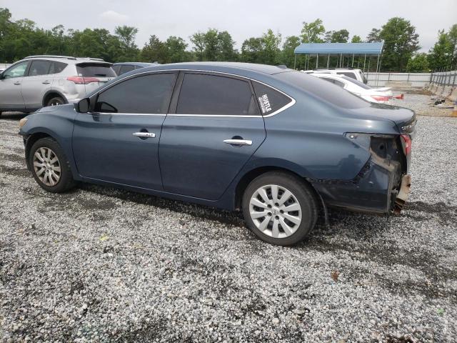  NISSAN SENTRA 2017 Темно-бирюзовый