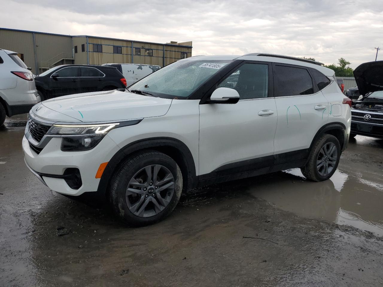 2021 Kia Seltos S en Venta en Wilmer, TX - All Over