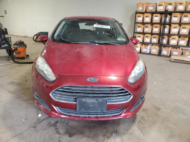  FORD FIESTA 2016 Czerwony