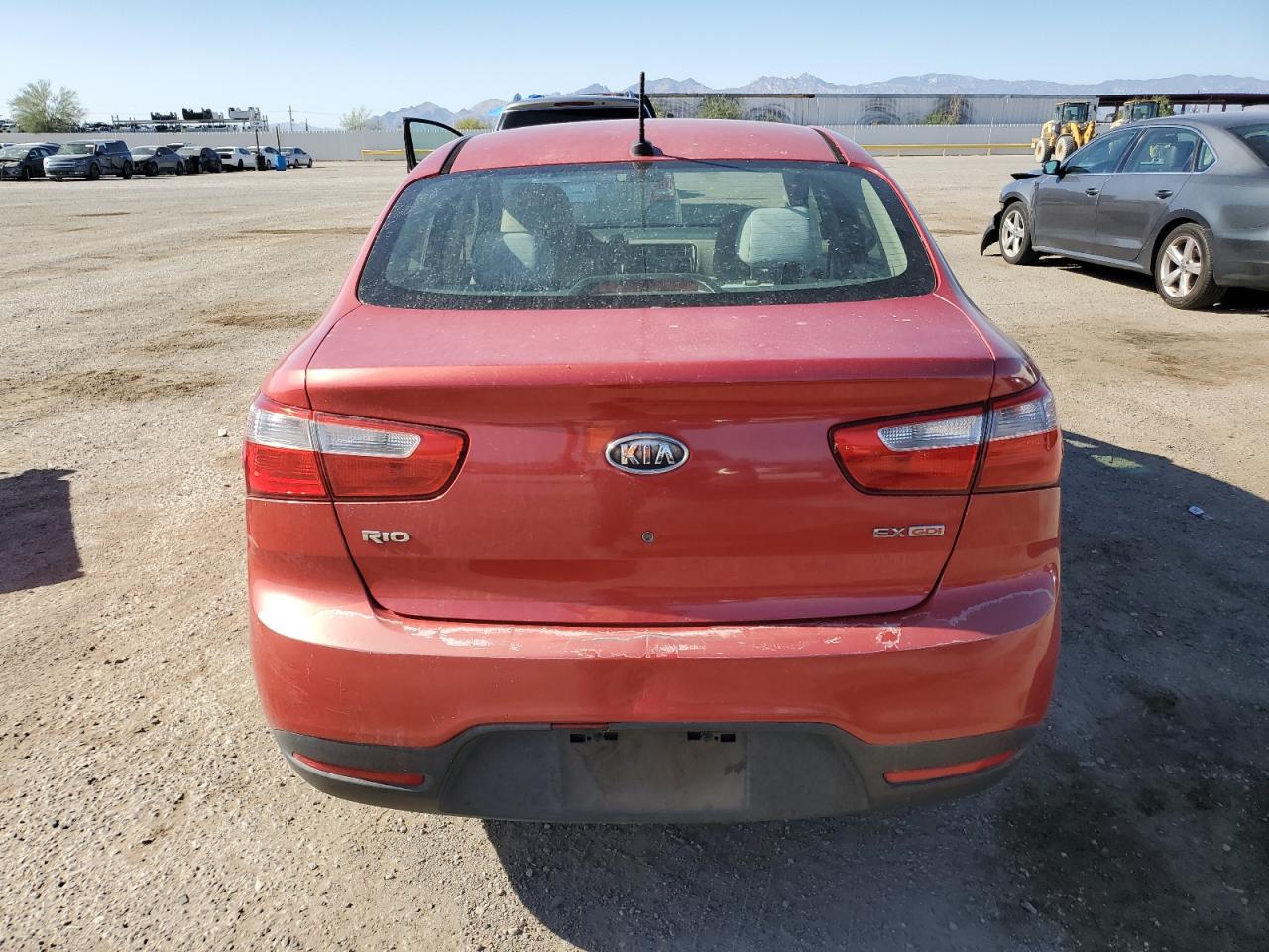 2013 Kia Rio Ex VIN: KNADN4A39D6104120 Lot: 56996595