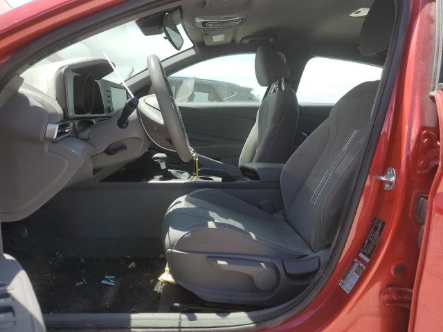  HYUNDAI ELANTRA 2023 Красный