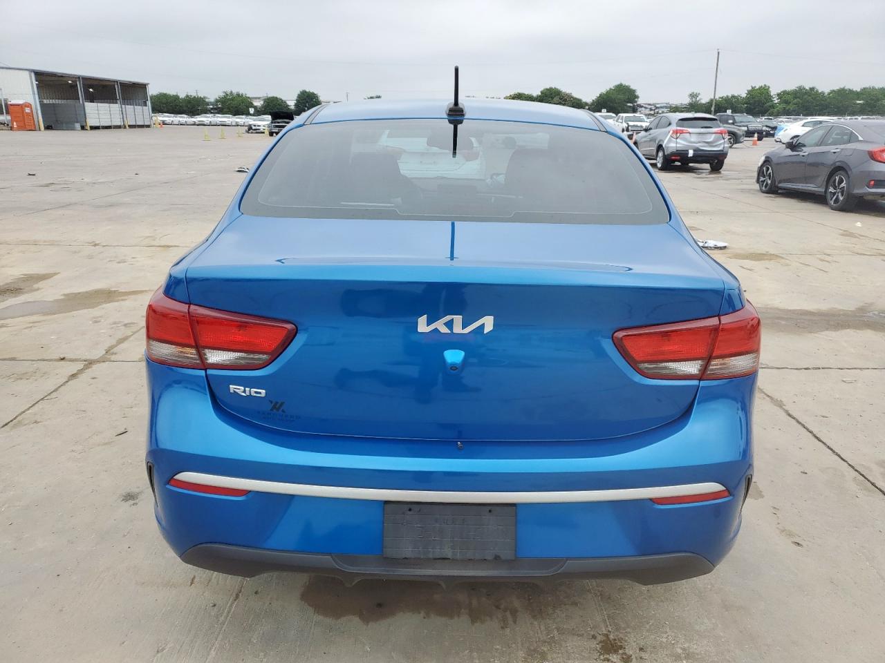 2022 Kia Rio Lx VIN: 3KPA24AD2NE506855 Lot: 58603075