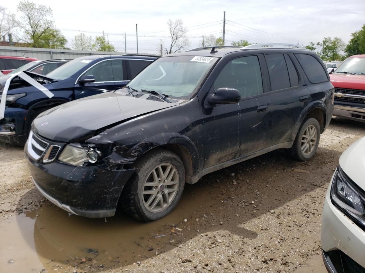 2007 Saab 9-7X 4.2I for Sale in Lansing, MI - Front End