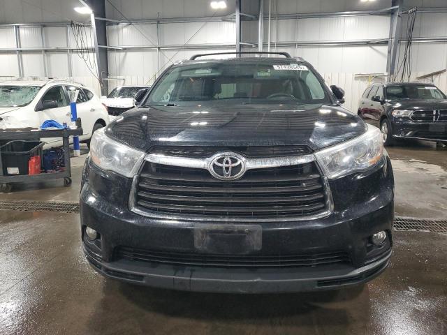  TOYOTA HIGHLANDER 2016 Сharcoal
