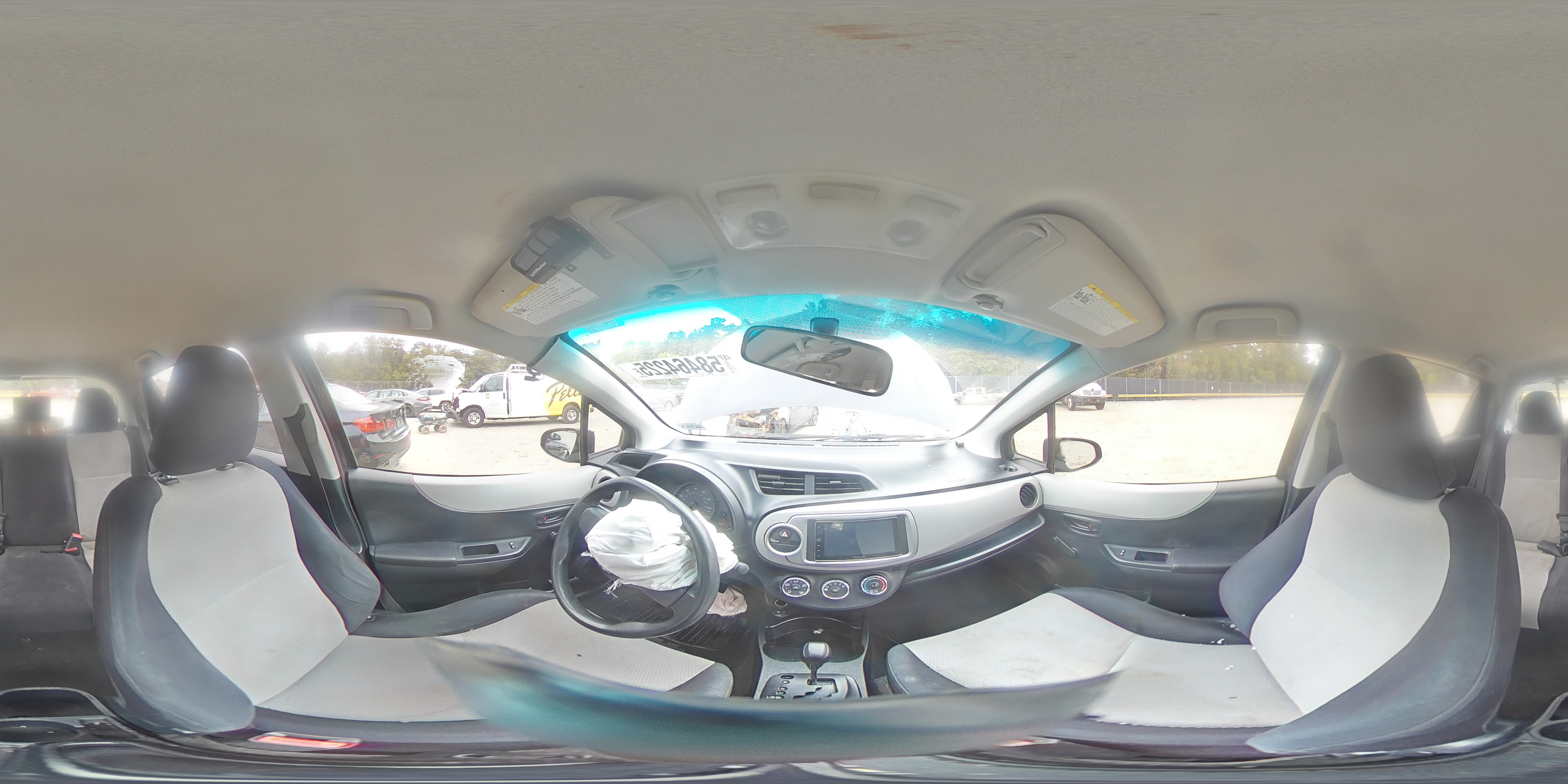 2012 Toyota Yaris VIN: JTDKTUD39CD535336 Lot: 58464225