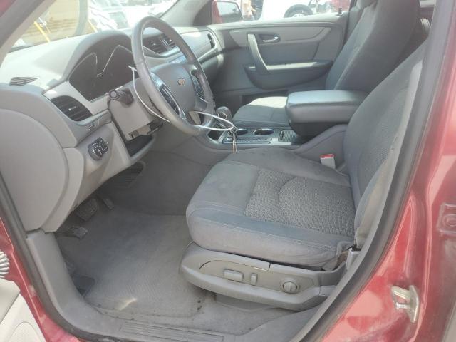  CHEVROLET TRAVERSE 2014 Красный