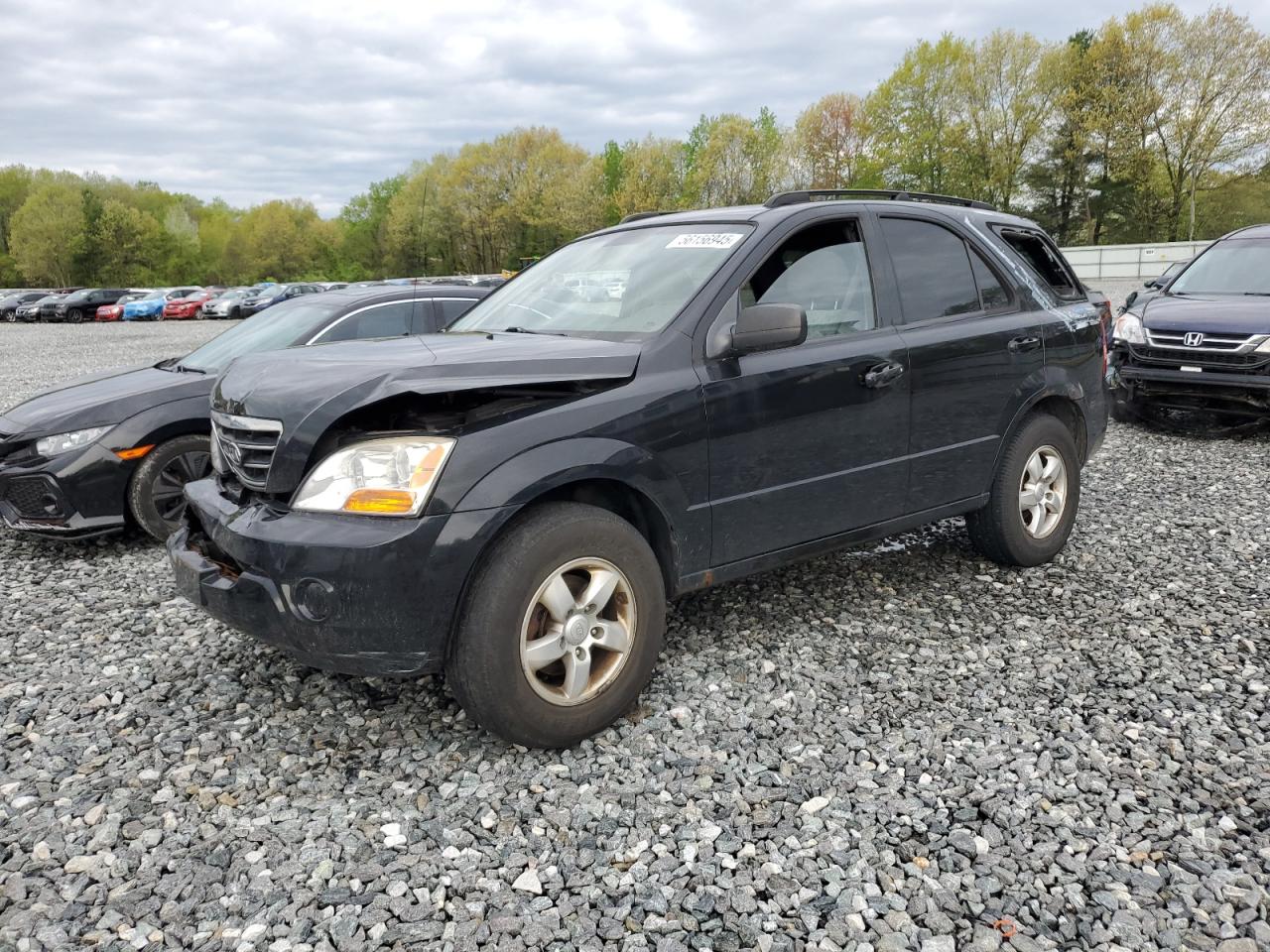 2008 Kia Sorento Ex на продаже в North Billerica, MA - Front End