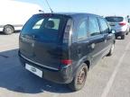 2008 VAUXHALL MERIVA LIF for sale at Copart CHESTER