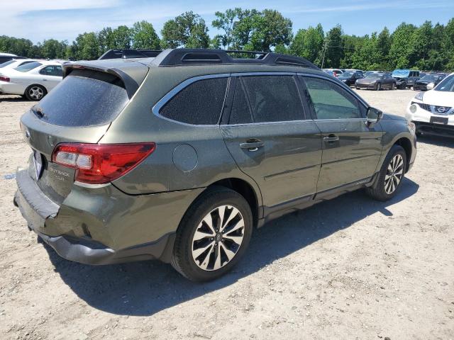  SUBARU OUTBACK 2017 Зеленый