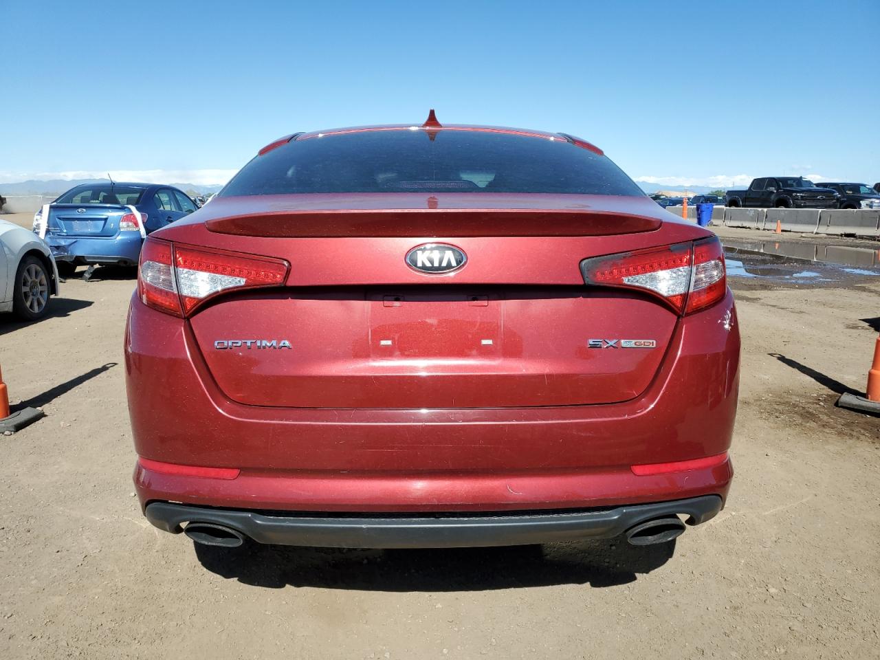 2013 Kia Optima Sx VIN: 5XXGR4A65DG241412 Lot: 57343585