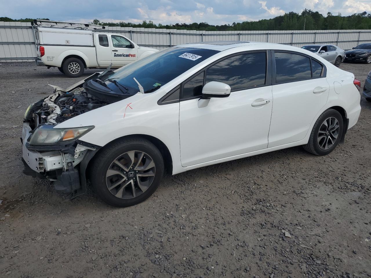 2014 Honda Civic Ex for Sale in Fredericksburg, VA - Front End