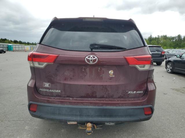  TOYOTA HIGHLANDER 2018 Burgundy